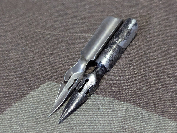Lot of 6 Small Pen Nibs No 66 Iserlohn