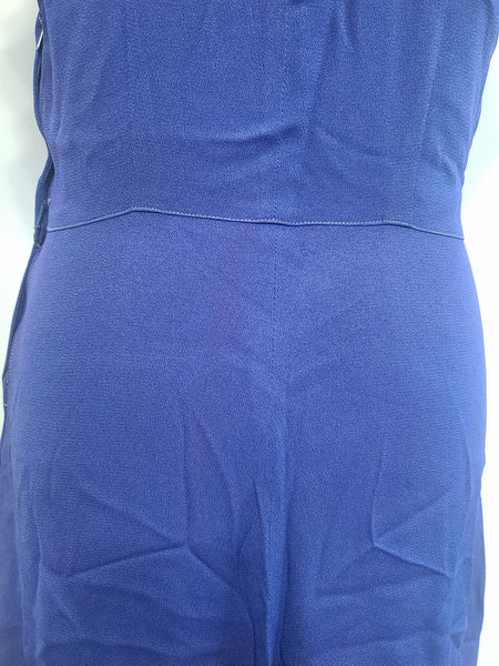 DuBarry Blue Sequin Gown 1945 <br> (B-38" W-29" H-38")