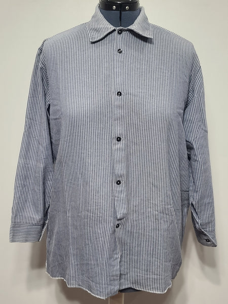 German Men's Stripe Work Shirt (~48" Chest)