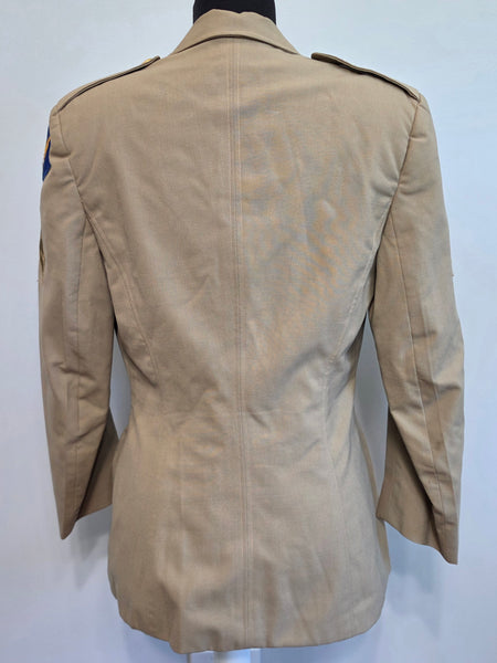WAC Khaki Jacket Enlisted with Insignia <br> (37" Bust)