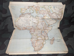 Afrika Karte Wehrmacht Tornisterschrift 1939/40