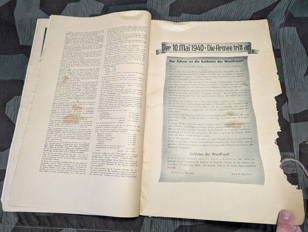Der Stoßtrüpp Deustche FrontZeitzung Soldier's Magazine Illustrated Edition