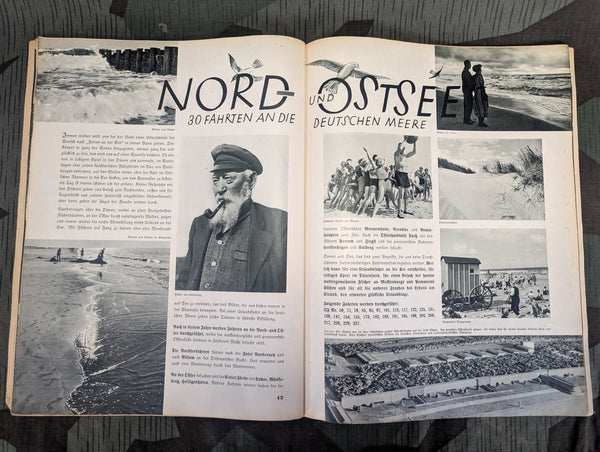 NS Gemeinschaft Kraft durch Freude Urlaubsfahrten 1937 Gau Sachsen