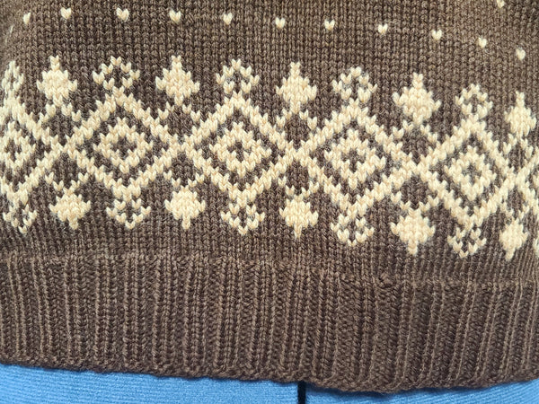 Deer Cardigan Sweater (45" Bust)