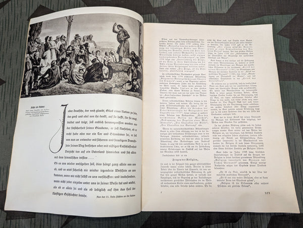 Der Schulungsbrief NSDAP Magazine July 1937 Anti-Liberalisten