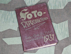 1931 Photography Calendar Book