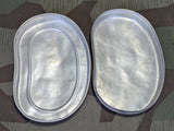 Small Aluminum Bread Tin Beat Up