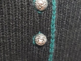 German Traditional Knit Cardigan Sweater (BDM) (Medium/Large)