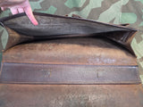Pre War German Pebbled Leather Briefcase