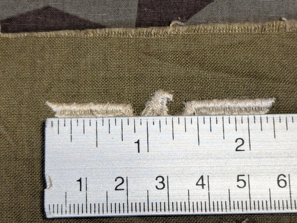 Original Embroidered Wehrmacht Eagle Late War