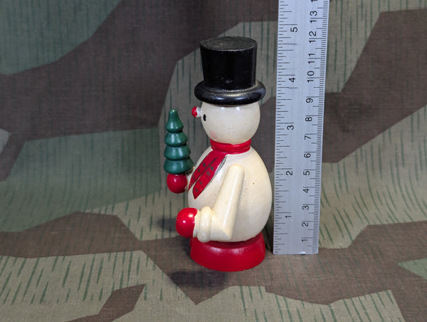Vintage Räuchermann Snowman