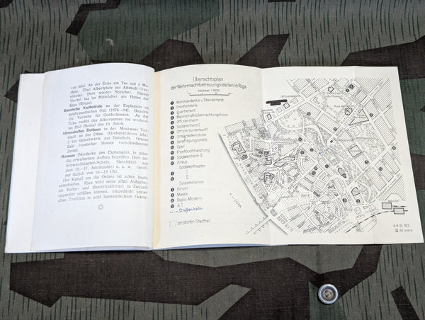 Wehrmacht Riga Tour Guide Book