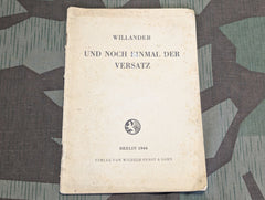 1944 "Und Noch Einmal Der Versatz" Book on Construction