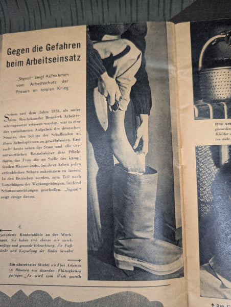 2 May 1943 Signal Magazine in German No. 10 (ROA, POWs, Croatia, WW3, etc)