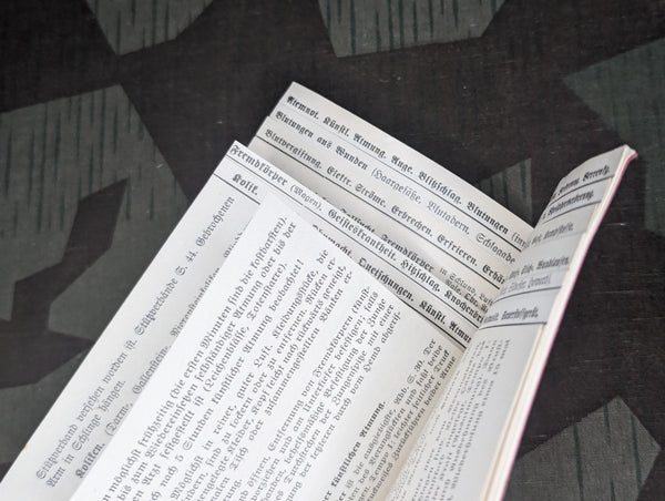 Interesting Pre-War First Aid Booklet