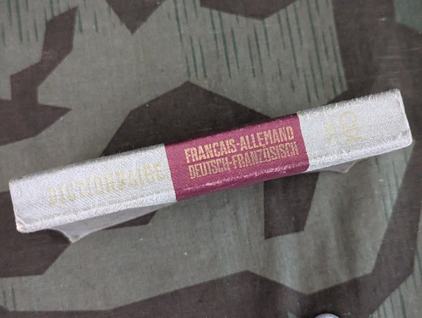 German-French French-German Dictionary Paris 1941