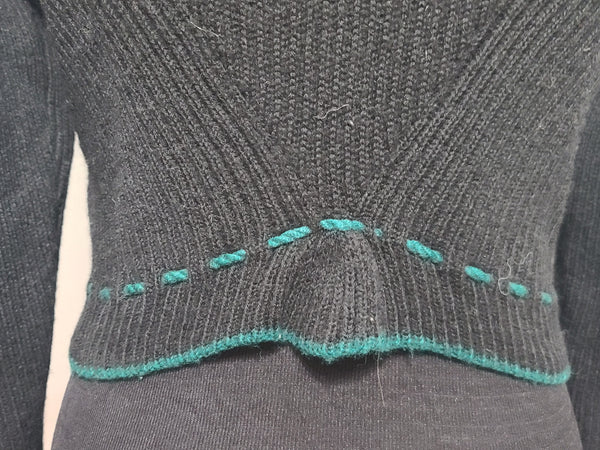 German Traditional Knit Cardigan Sweater (BDM) (Medium/Large)