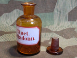 German Tinct. Belladonn. Apothecary Bottle