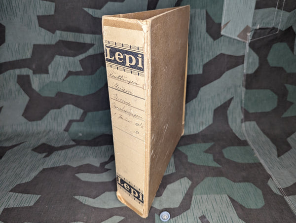 Pre War Lepi 2 Ring Binder 1936