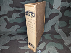Pre War Lepi 2 Ring Binder 1936