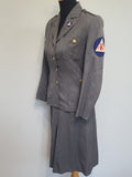 Women's Civil Defense Jacket & Skirt <br> (B-36" W-26" H-35")