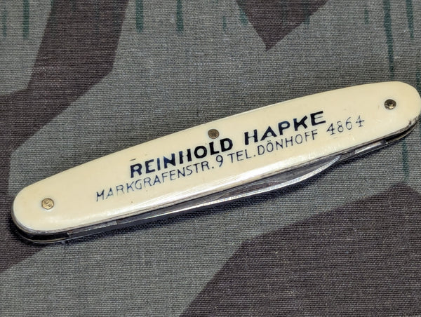 C.A.M. Solingen Pocket Knife Reinhold Hapke