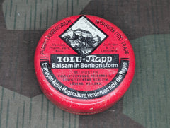 Tolu-Trapp Cough Drop Tin
