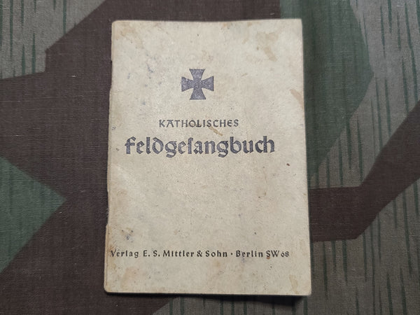 Soldier's Catholic Feldgesangbuch Song Book