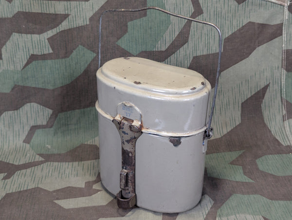 Bing 17 Enamel Mess Kit with Fork Spoon