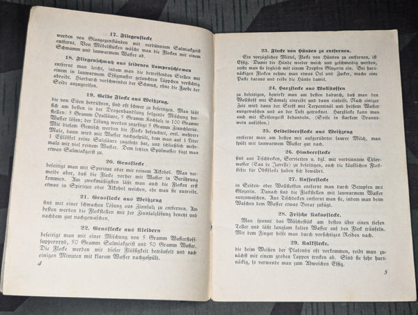 Original Hausfrau Housekeeping Tips Book