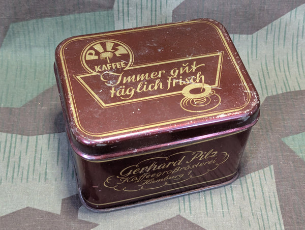 Pilz Kaffee Coffee Sales Tin