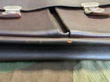 Pre War German Pebbled Leather Briefcase
