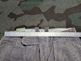 German Gray Corduroy Gray Plus Four Trousers (Small)