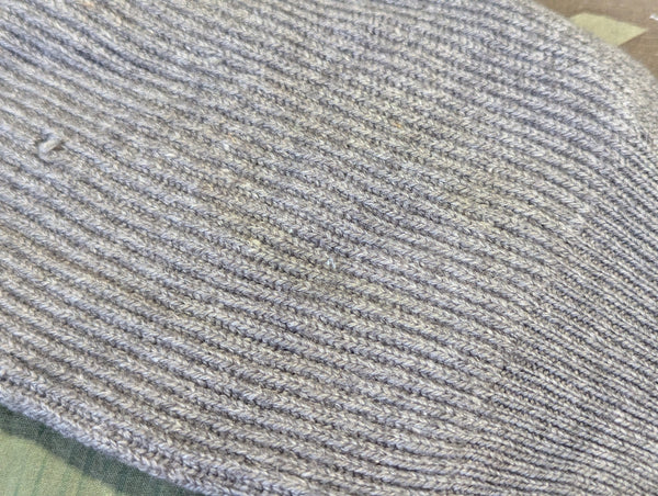 Original German Knee Warmers Gray Knit