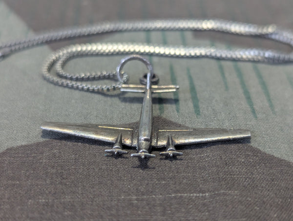 Junkers JU52 Airplane Necklace