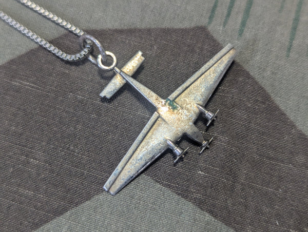 Junkers JU52 Airplane Necklace
