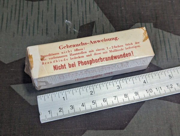 1943 Brandbinde Burn Bandage Sealed in Box