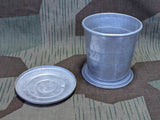 Collapsible Aluminum Cup and Lid
