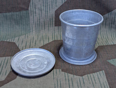 Collapsible Aluminum Cup and Lid