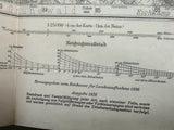 Late War Berlin Spandau Wehrmacht Map (Reprinted on Miadziot Belarus Map)