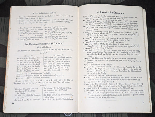 English Course Book for German Speakers