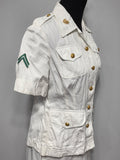USMCWR Women's Marine Corps White Summer Jacket <br> (37" Bust)