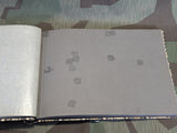 Partial German Family Photo Album Faux Snake Skin Cover