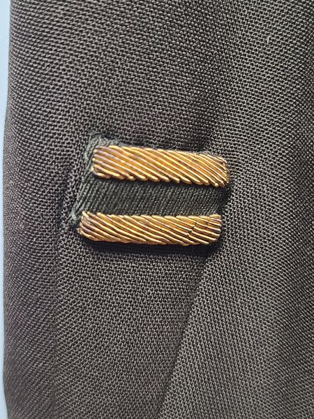 Women's Ike Jacket Red Lining Theater Made 9th Air Force (B-36" W-27")