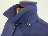 Navy Blue Smock Top with Red Trim <br> (34" Bust)