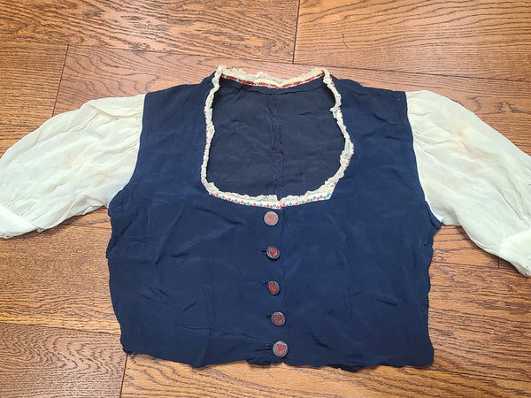 Dirndl Blouse <br> (34" Bust)