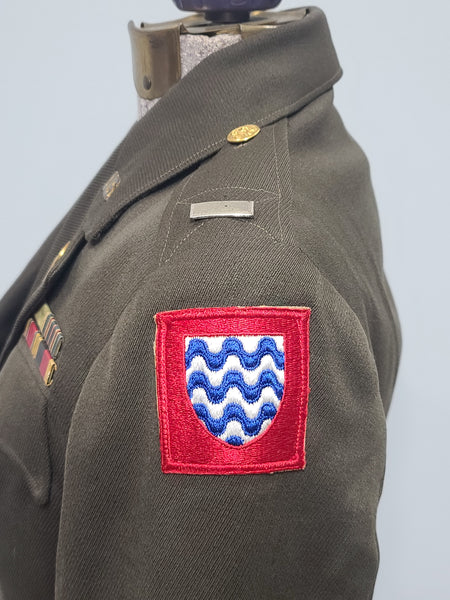 WAC Officer Uniform Jacket and Skirt <br> (B-32" W-26" H-35")