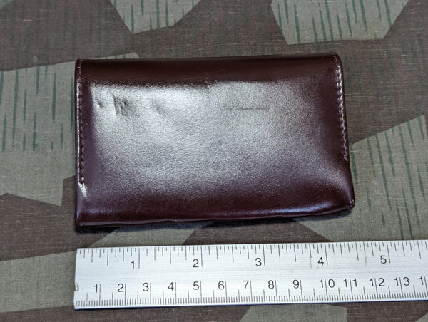 NOS German Dark Brown Wallet with Coin Purse