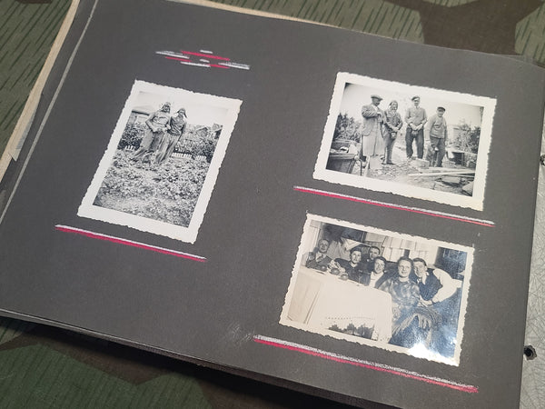 German Photo Album - Vacations and Soldiers at Home IR52 (50 Photos)