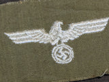 Original Embroidered Wehrmacht Eagle Late War